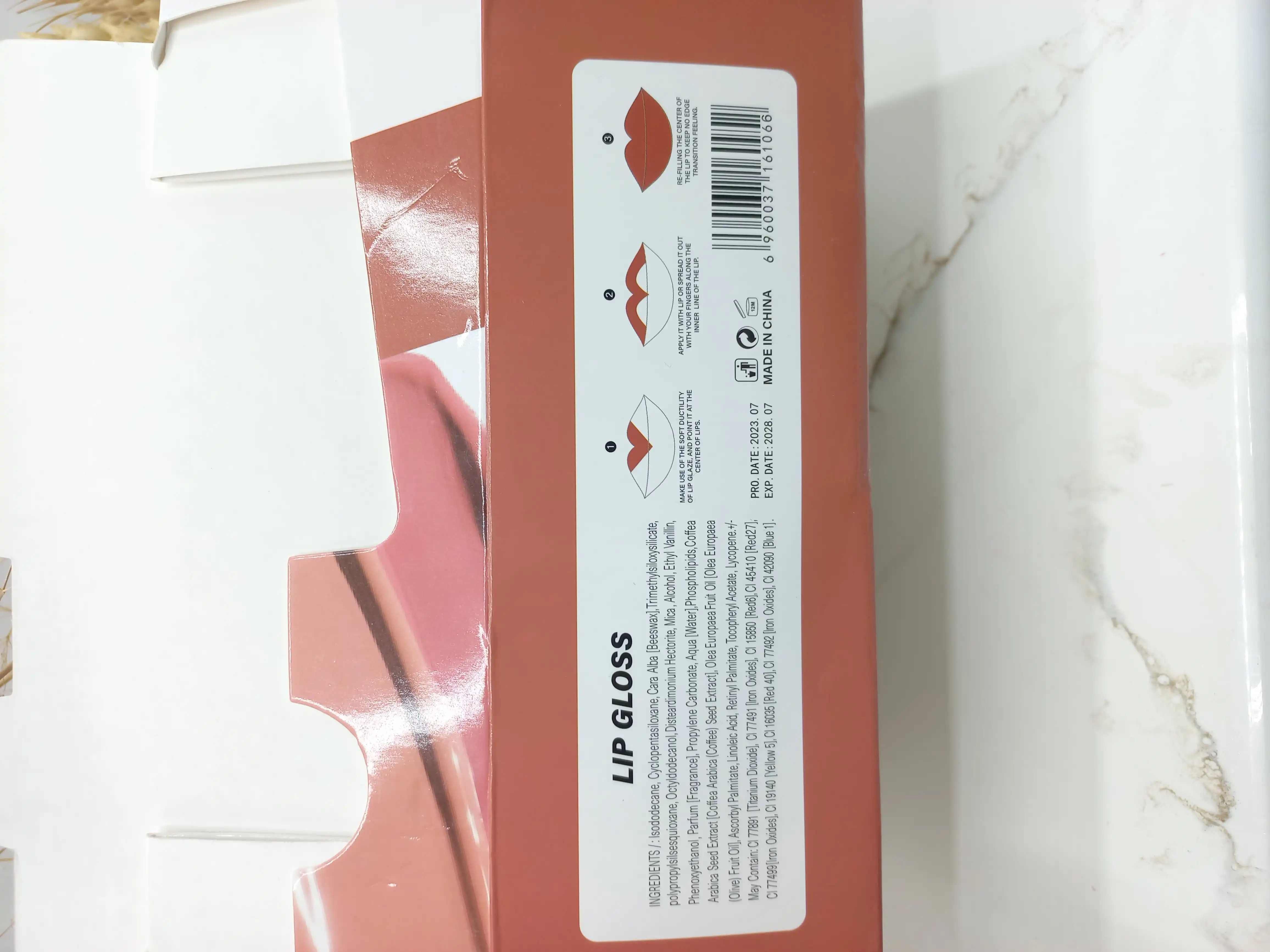 پک رژ مایع 6 عددی گلدن رز GOLDEN ROSE کد 1066