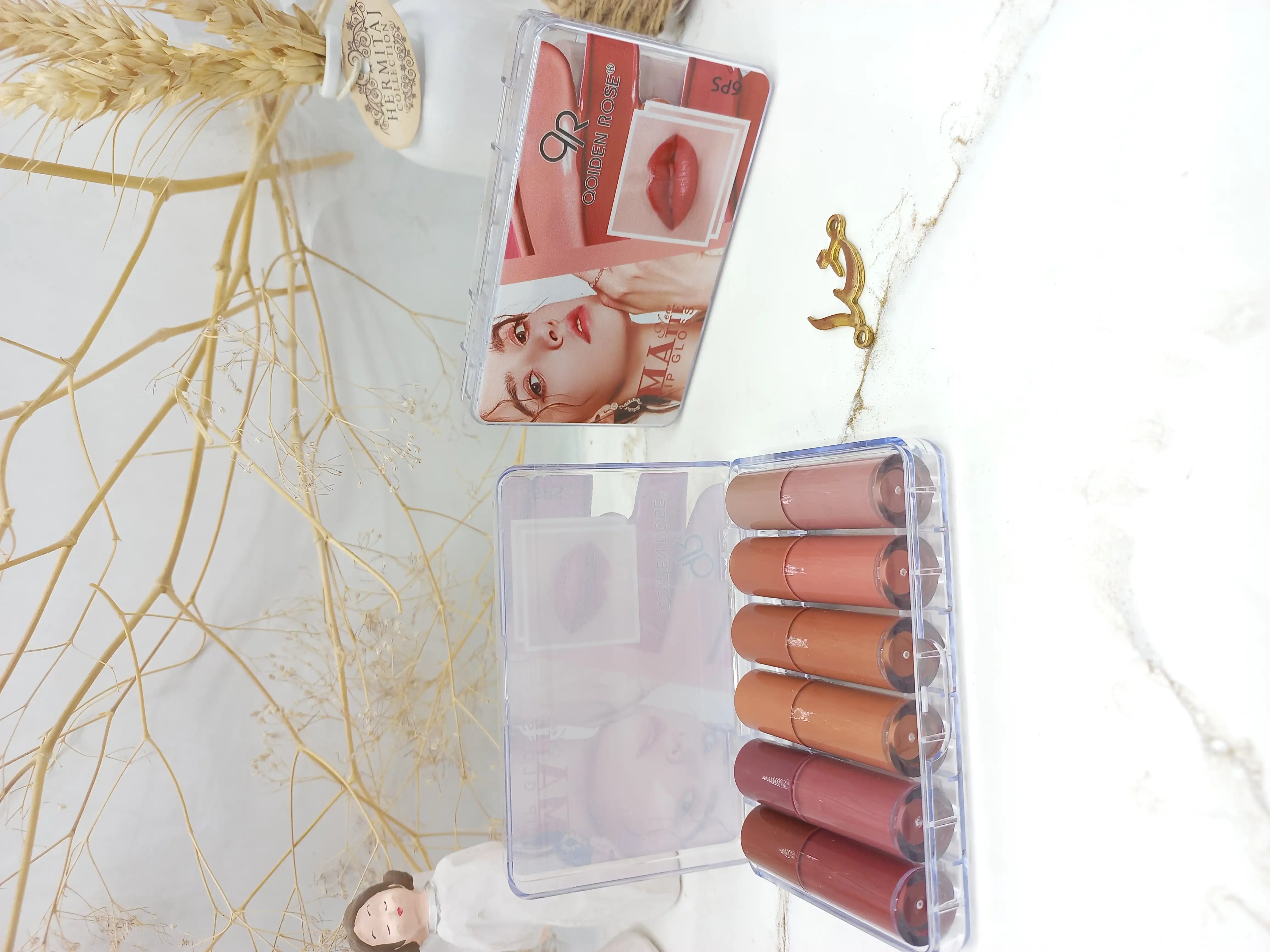 پک رژ مایع 6 عددی گلدن رز GOLDEN ROSE کد 1066