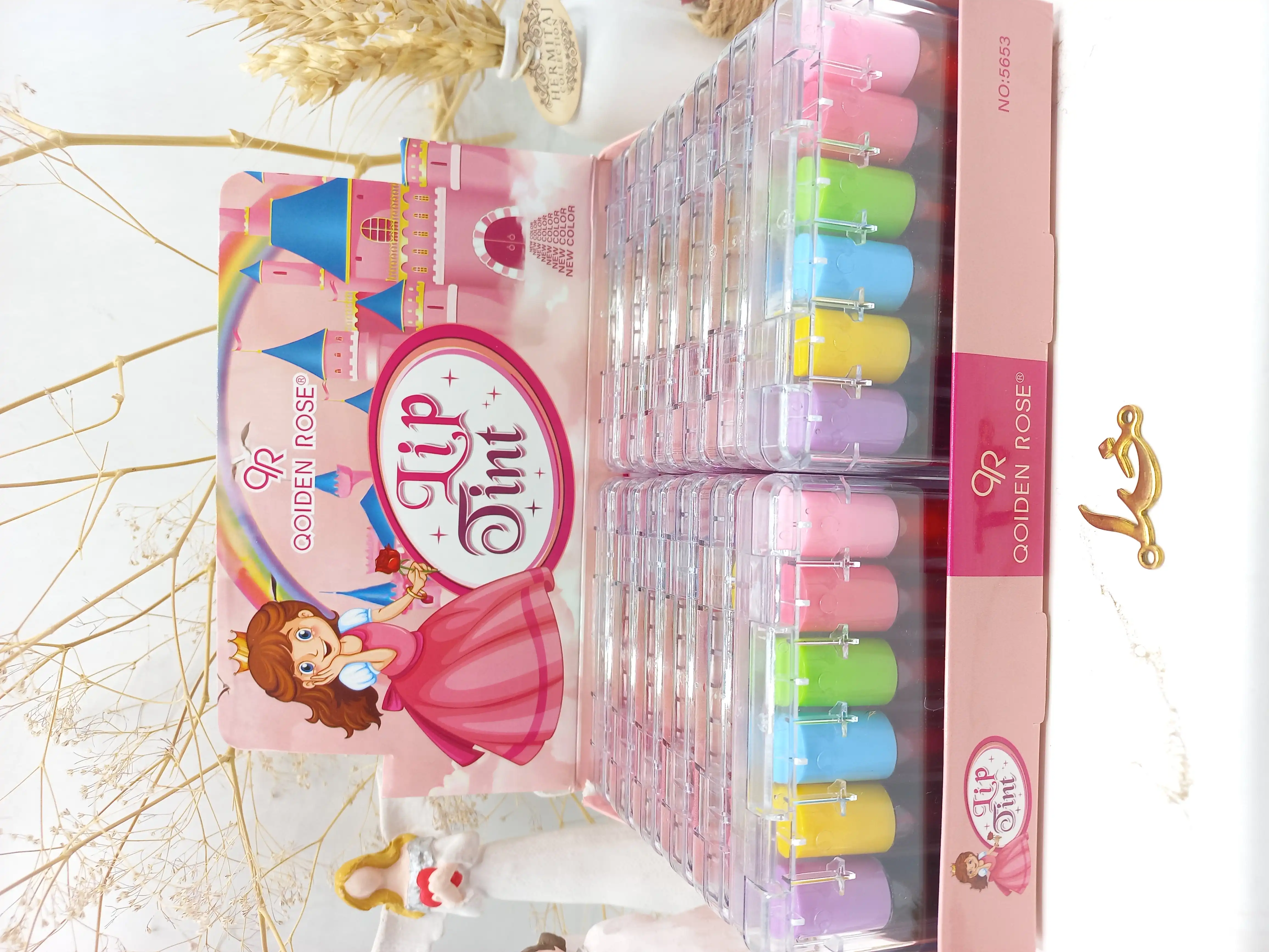 پک 6 تایی تینت لب گلدن رز GOLDEN ROSE کد 1042