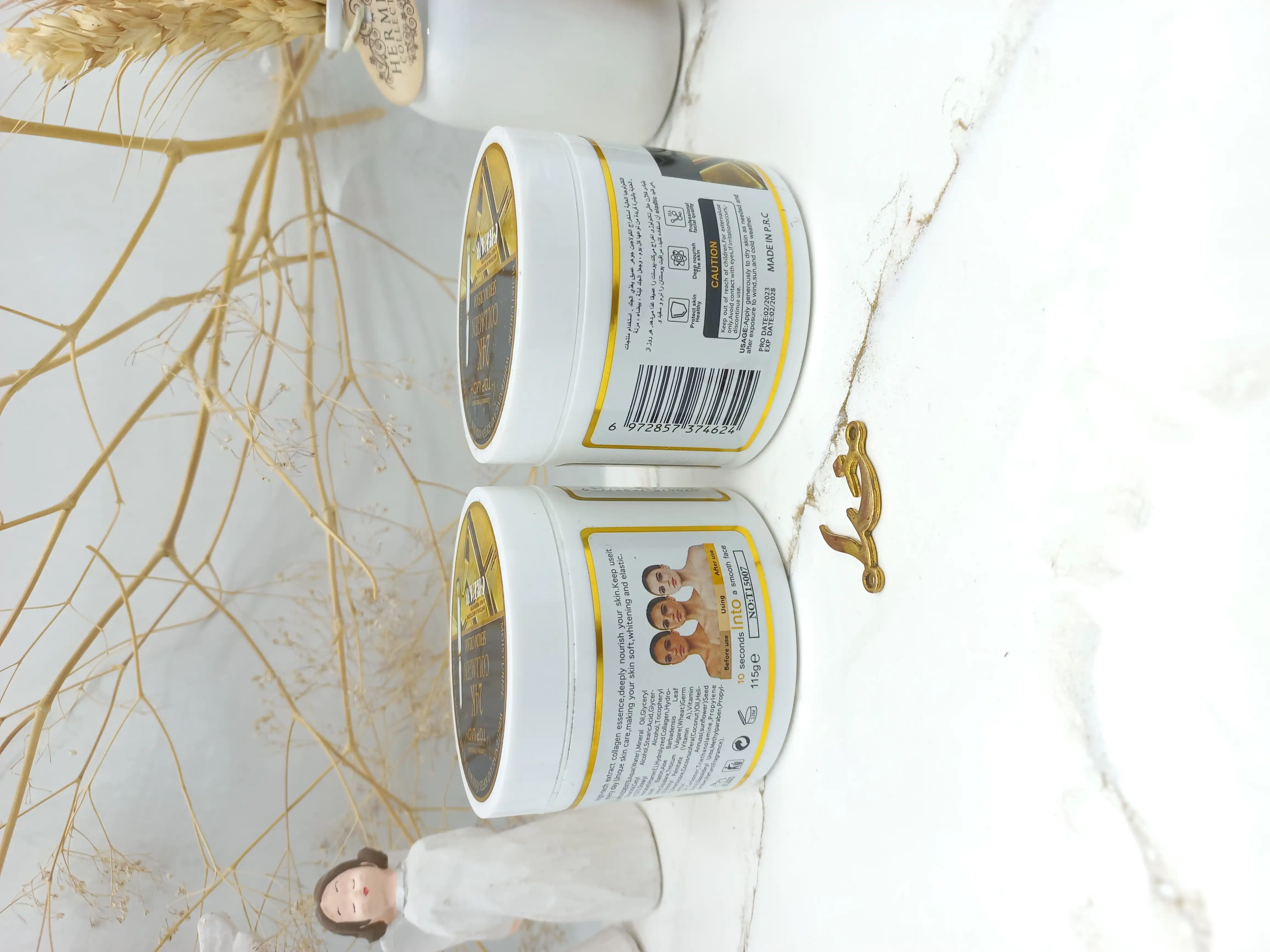 کرم سفید کننده و روشن کننده کلاژن تاپ لیدی TOP LADY کد 15007