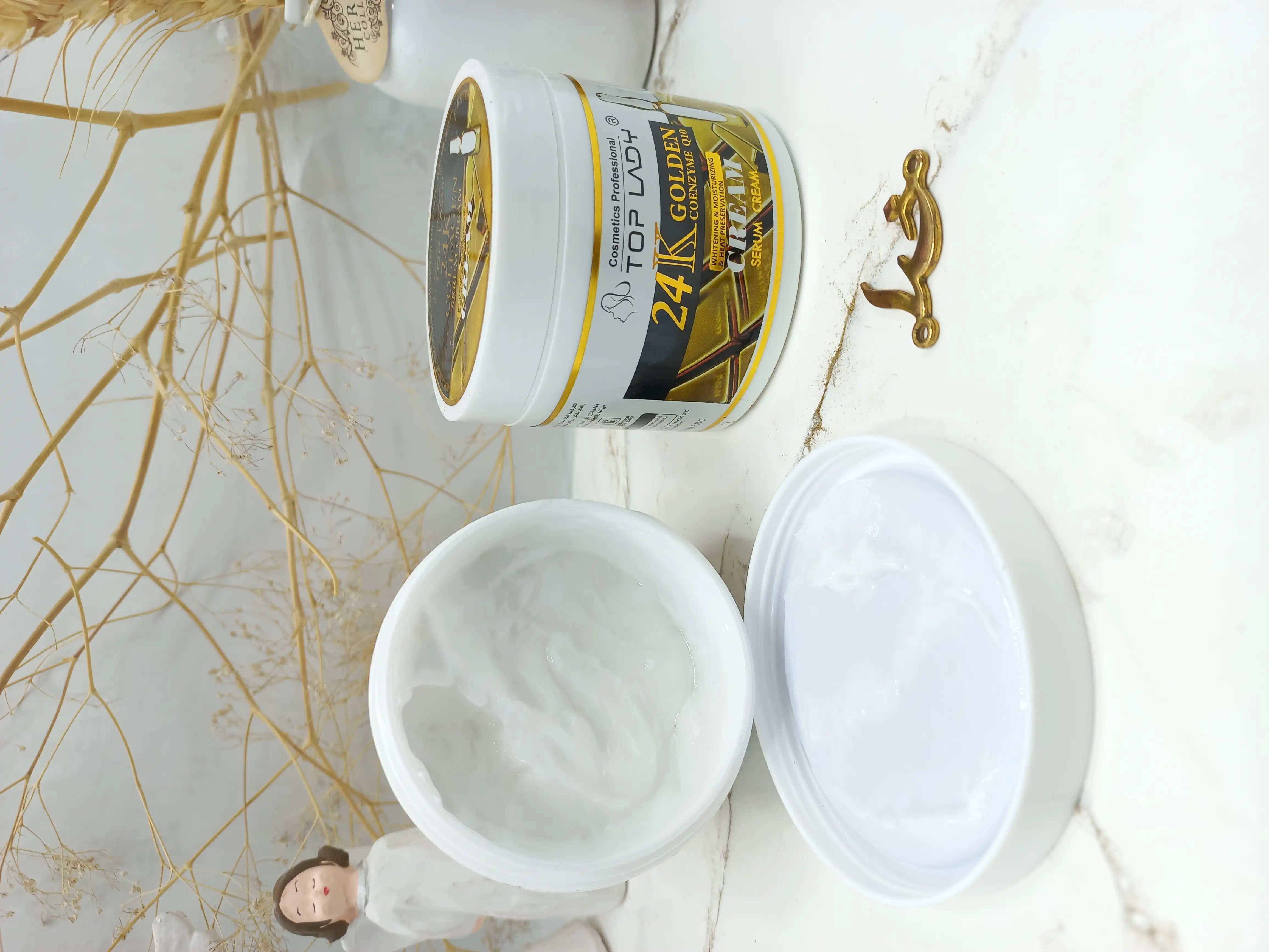 کرم سفید کننده و روشن کننده کلاژن تاپ لیدی TOP LADY کد 15007