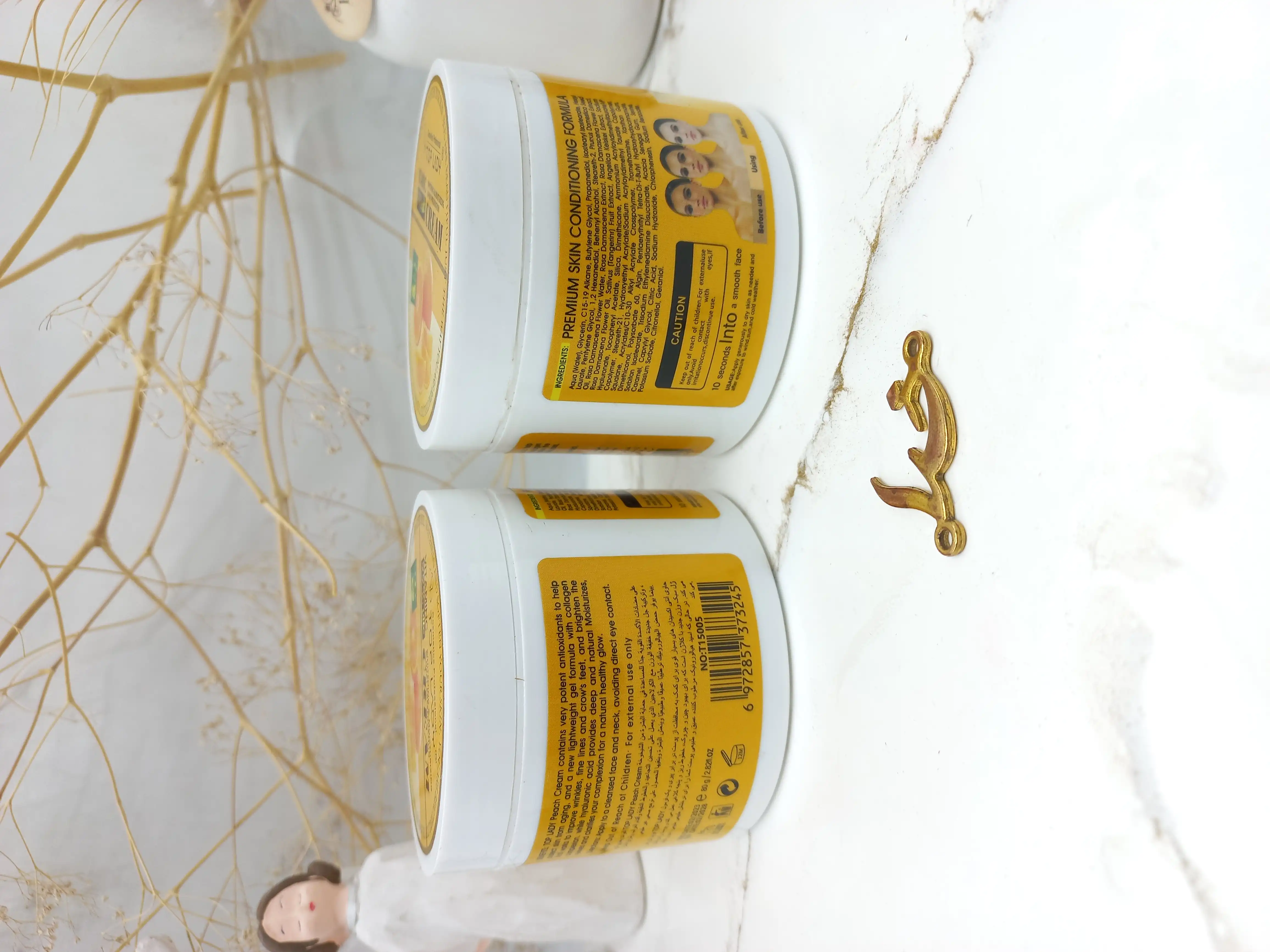 کرم سفید کننده و روشن کننده پرتقال تاپ لیدی TOP LADY کد 15005