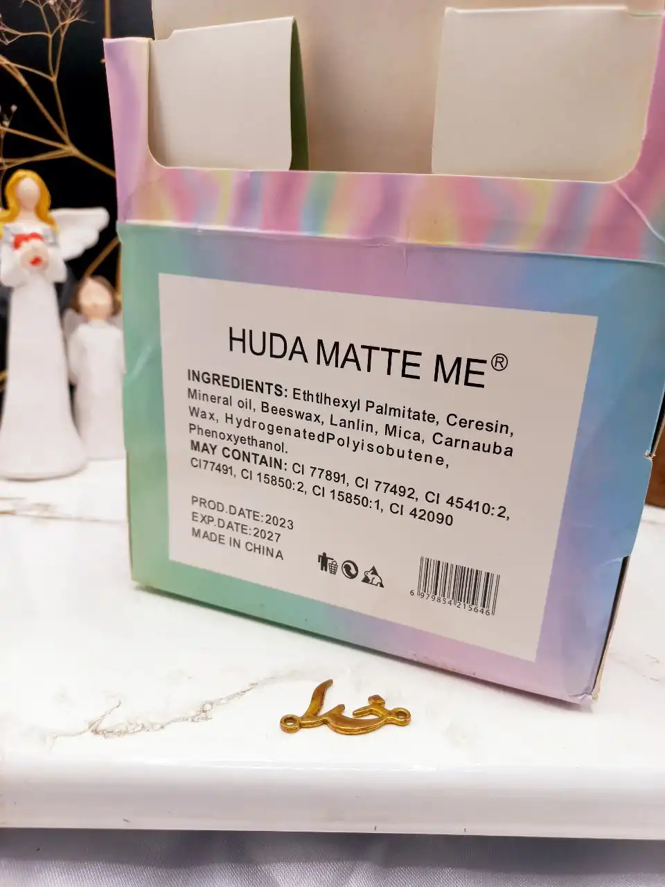 تینت لب فانتزی طرح خرگوش هدی مات می HUDA MATTE ME کد 5646