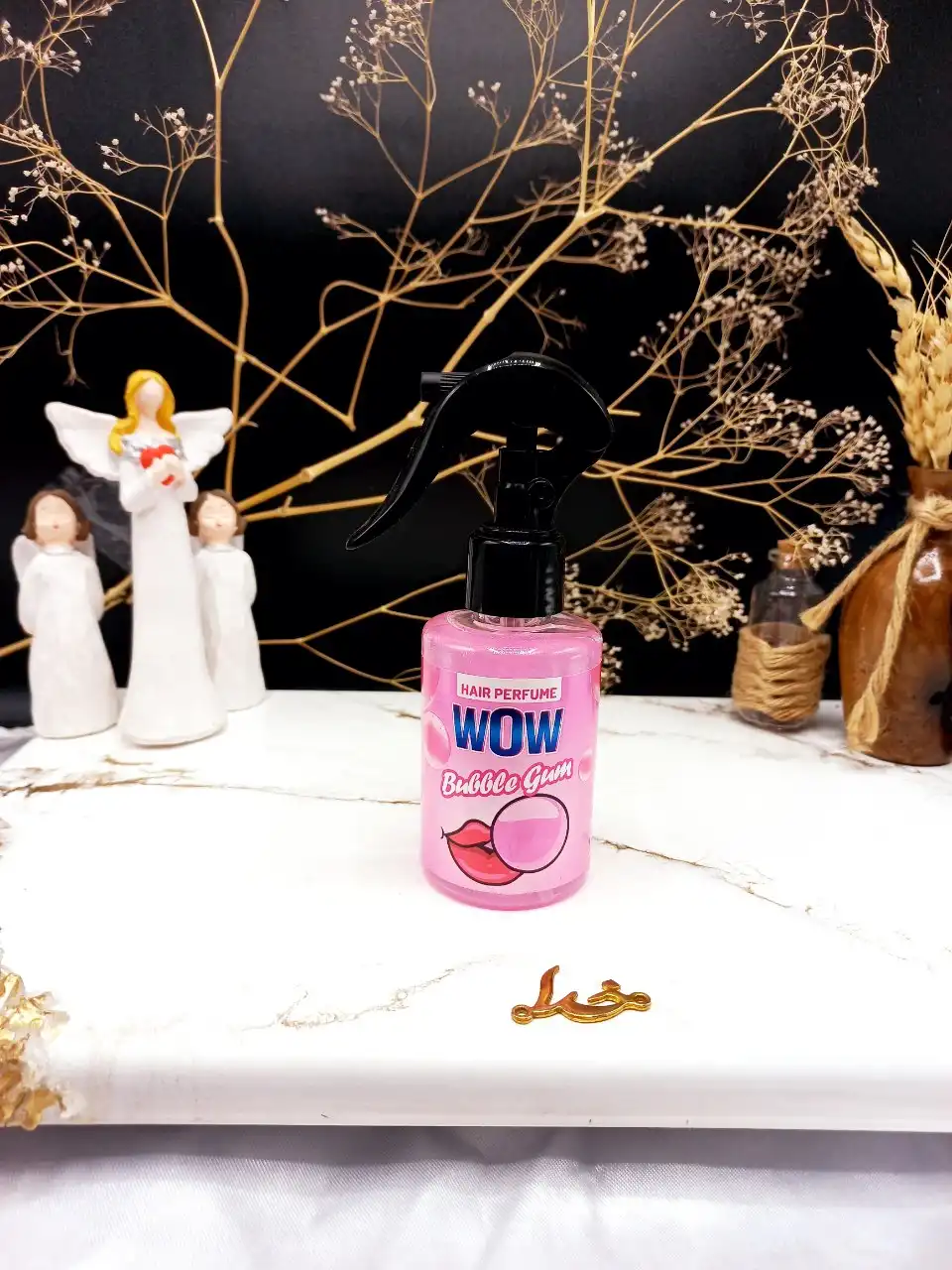 عطر مو خوش بو آدامس بادکنکی 130ml برند واو WOW کد 31