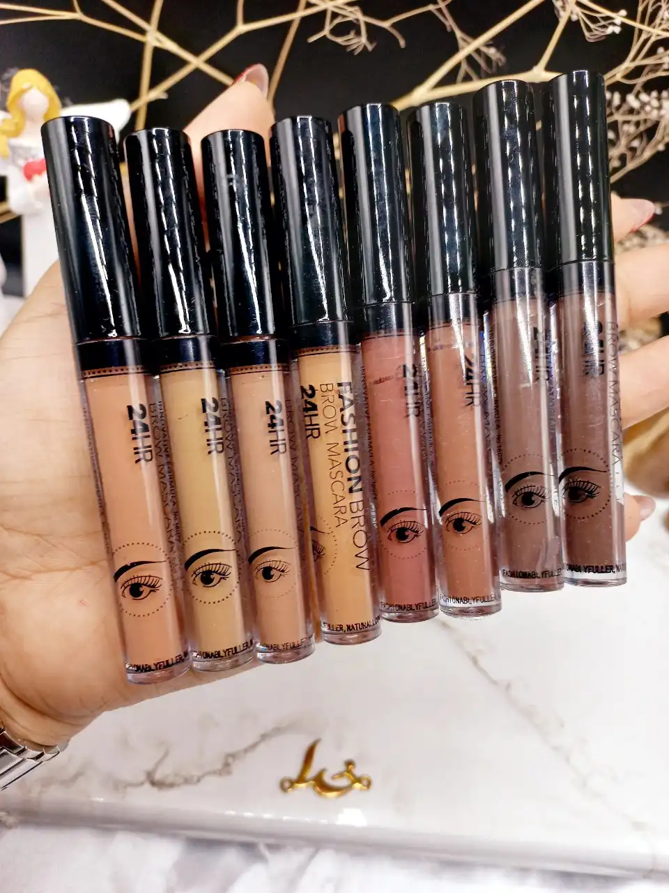 ریمل ابرو رنگی فشیون براو FA SHION BROW کد 8058