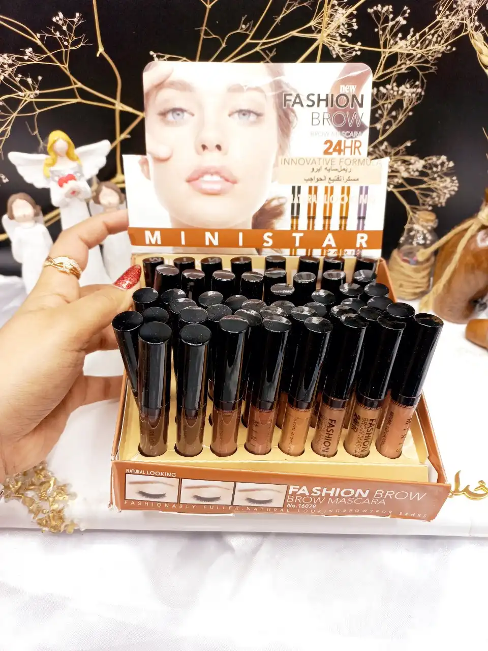 ریمل ابرو رنگی فشیون براو FA SHION BROW کد 8058