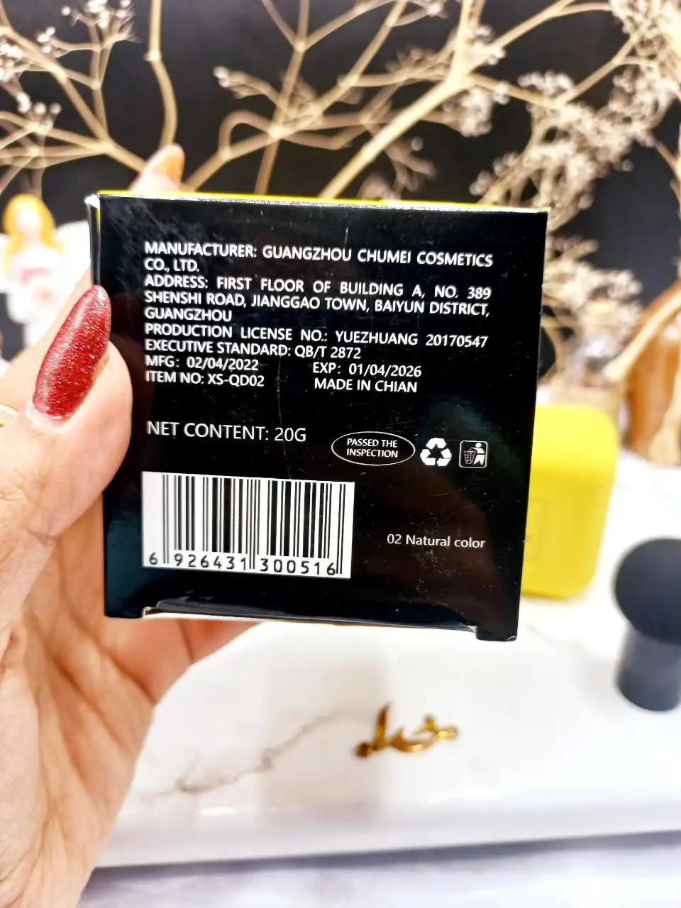 کوشن همراه با پد قارچی NEW FACE کد 00516