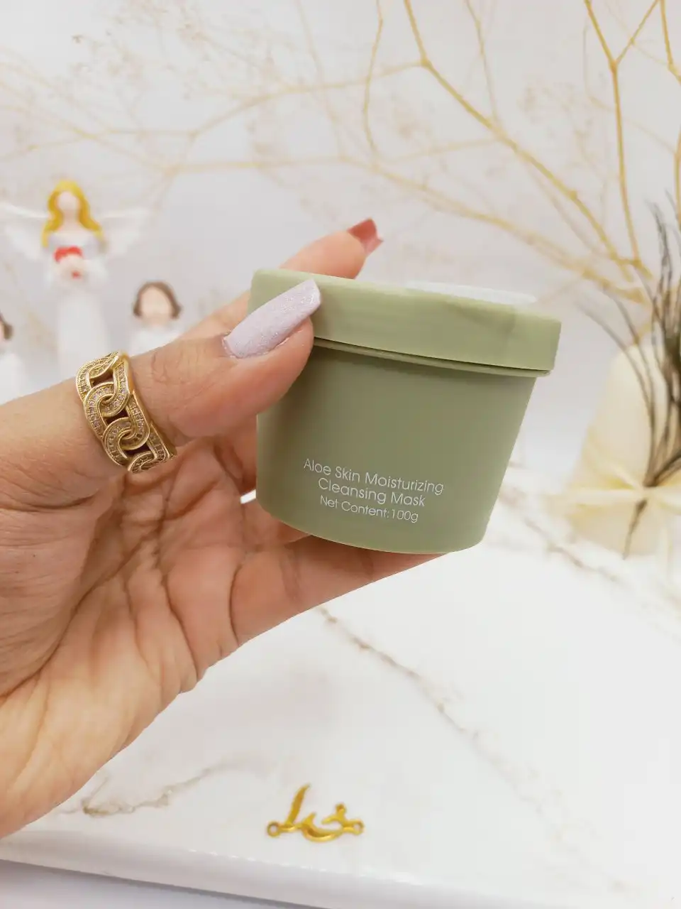 ماسک صورت چای سبز کانسای cahnsa توز  TUZ حجم 100 گرم