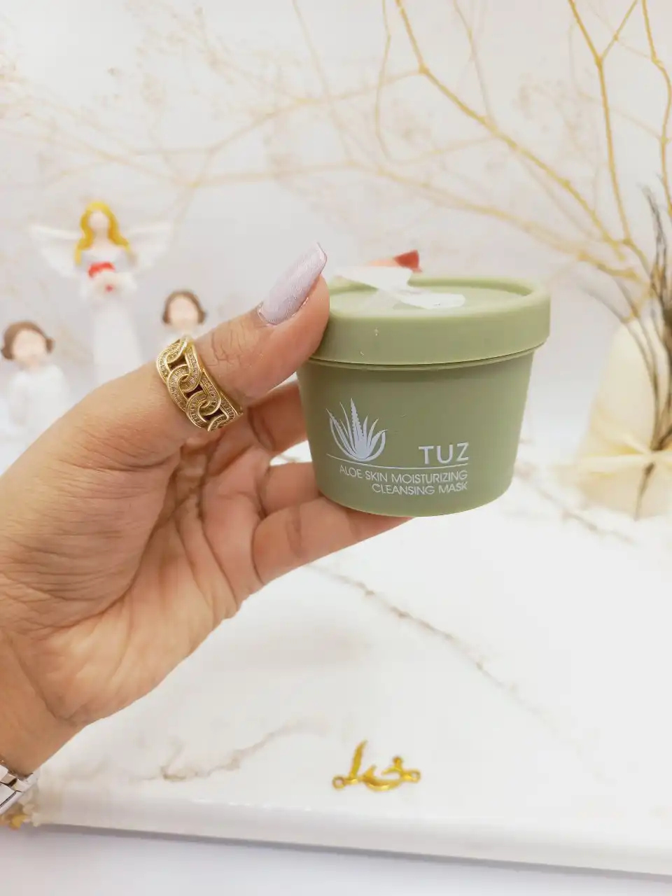 ماسک صورت چای سبز کانسای cahnsa توز  TUZ حجم 100 گرم