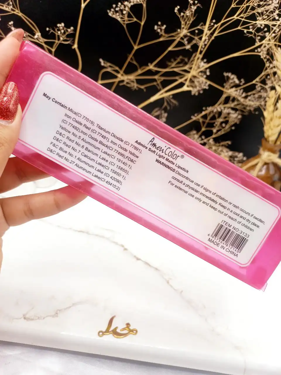 پک رژ ۶ عددی آبنباتی برند AmeriColor کد 3133