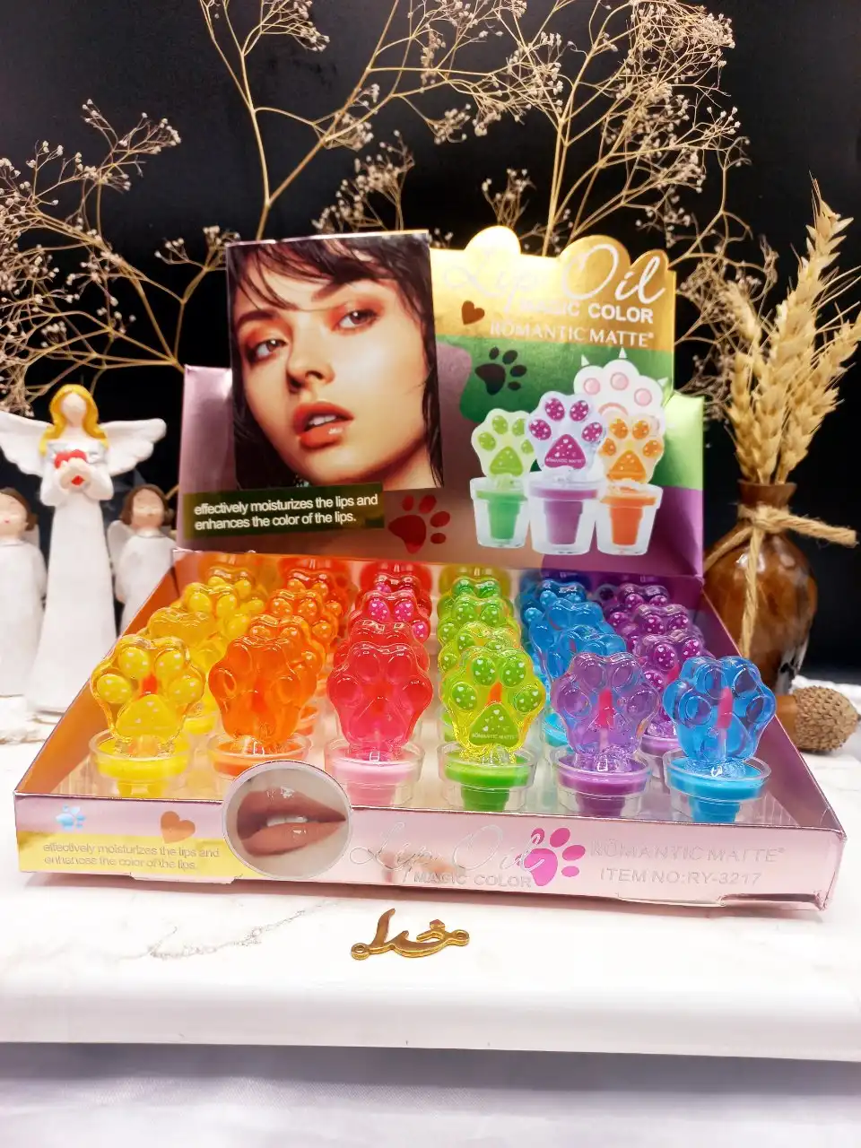 برق لب پنجه گربه ای برند رومانیک مات ROMANTIC MATTE  کد RY 3217