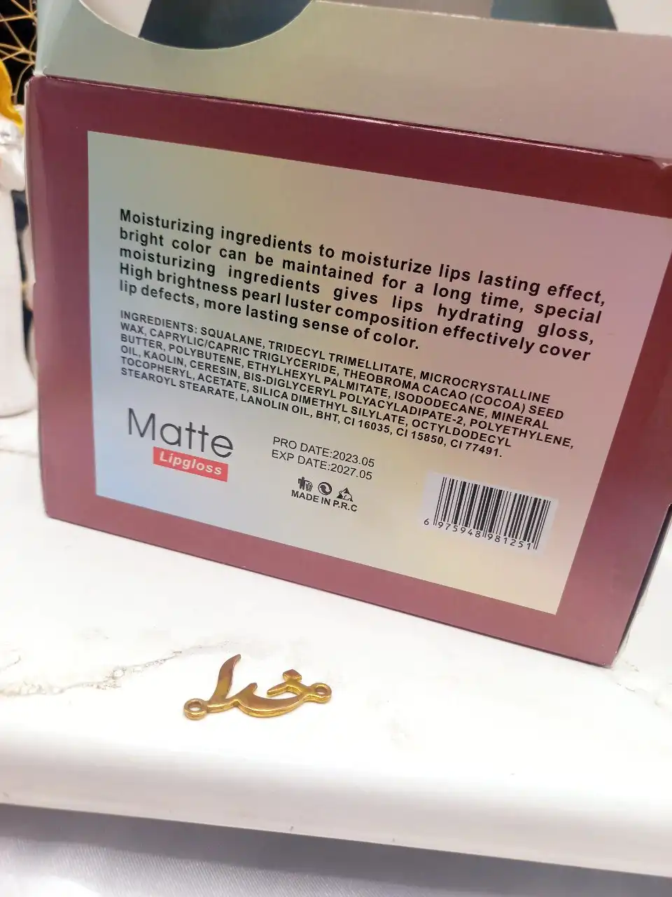 پک 6 عددی رژ مایع ضد آب برند رومانتیک مات ROMANTIC MATTE کد RY_1251