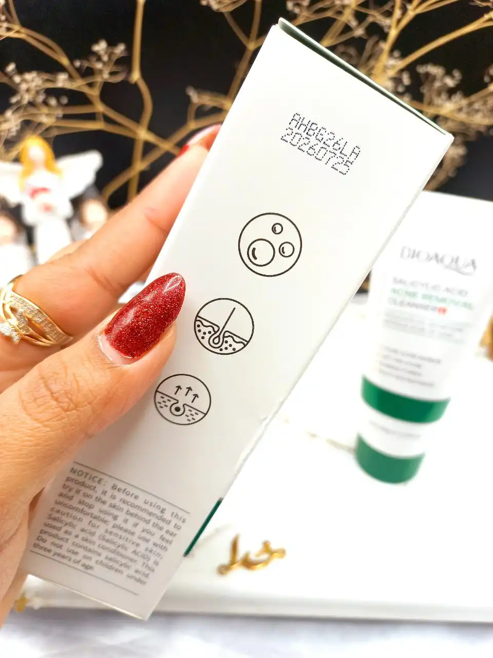 فوم شستشوی صورت ضد جوش سالیسیلیک اسید برند بیوآکوا BIOAQUA کد BQY56297