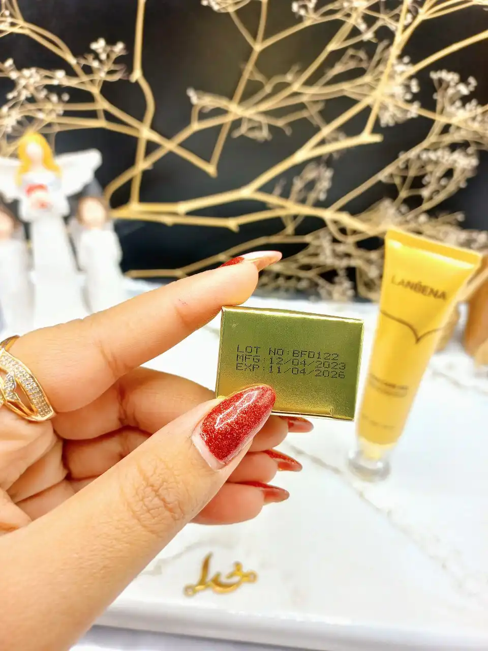 ژل ترمیم کننده جای حوش و آکنه اسکار برند لانبنا LANBENA کد LB6221