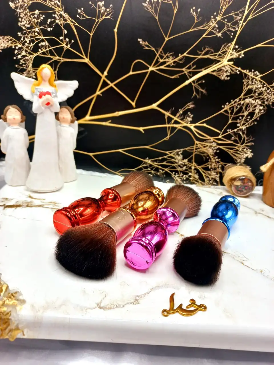 براش پودر فیکس حرفه ای طرح گلدونی برند CHARMINGPOSE کد X_IN_509