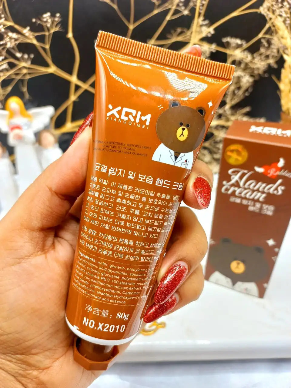 کرم آبرسان دست طرح خرس خوشبو میشا XQM کد X2010