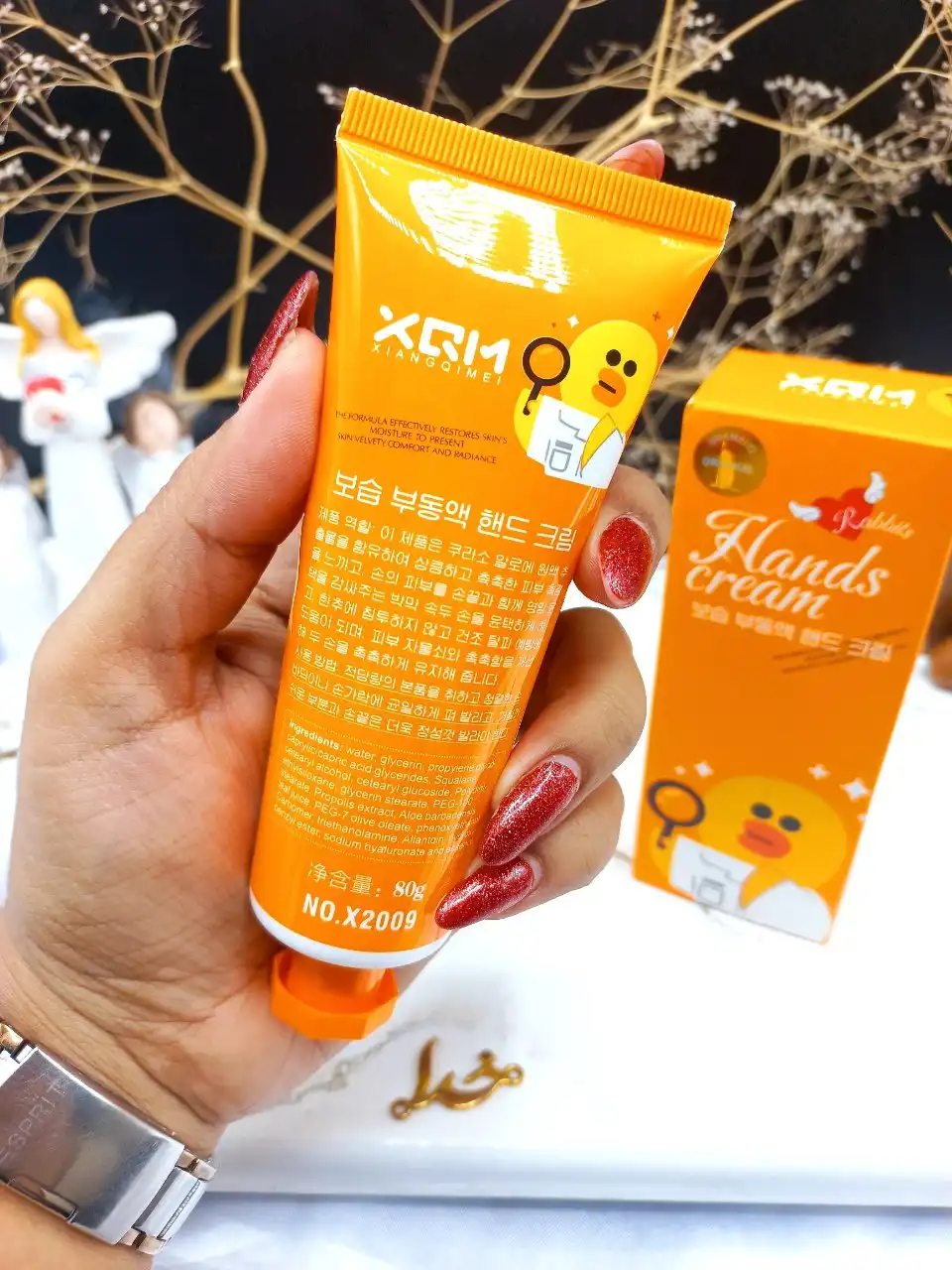 کرم آبرسان دست طرح اردک خوشبو میشا XQM کد X2009