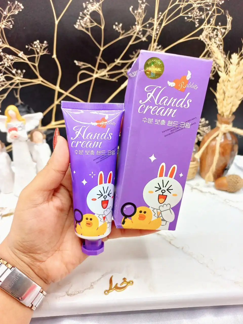 کرم آبرسان دست طرح خرگوش و اردک خوشبو میشا XQM کد X2012