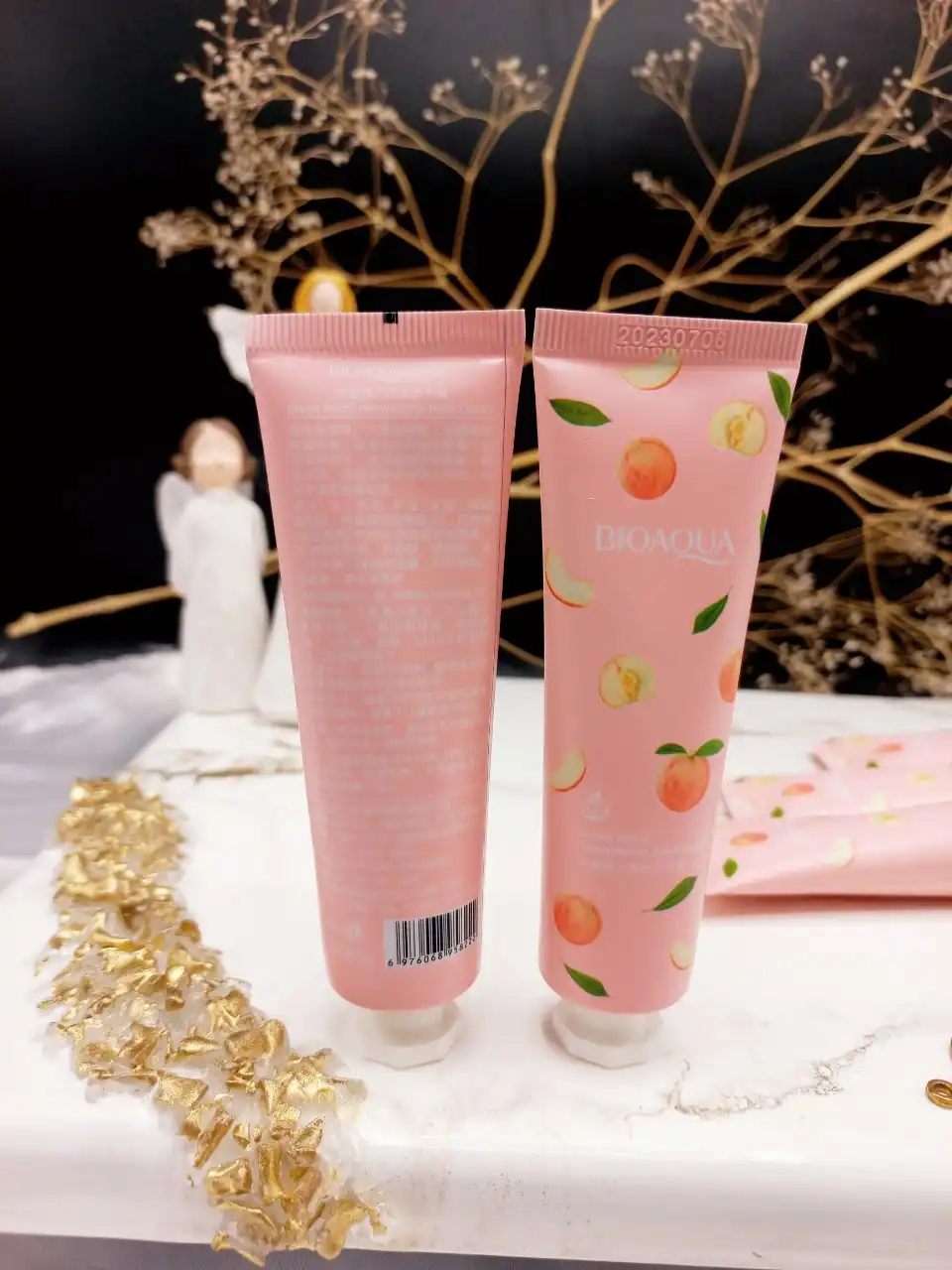 کرم دست مرطوب کننده و آبرسان خوشبو هلو 30 گرم بیوآکوا  کد BQY58222