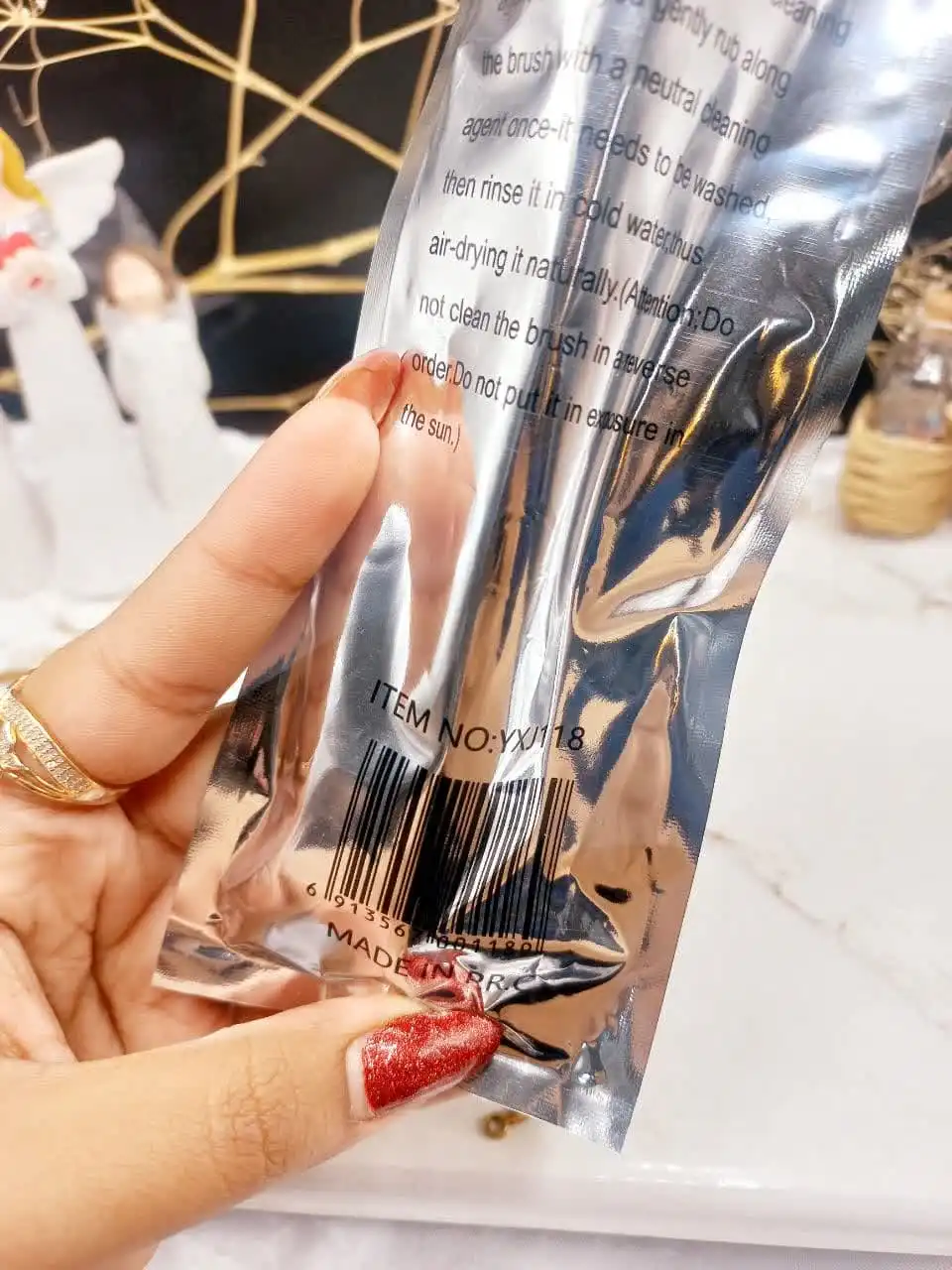 براش مناسب رژ گونه برند باتی BEAUTY کد YXJ118