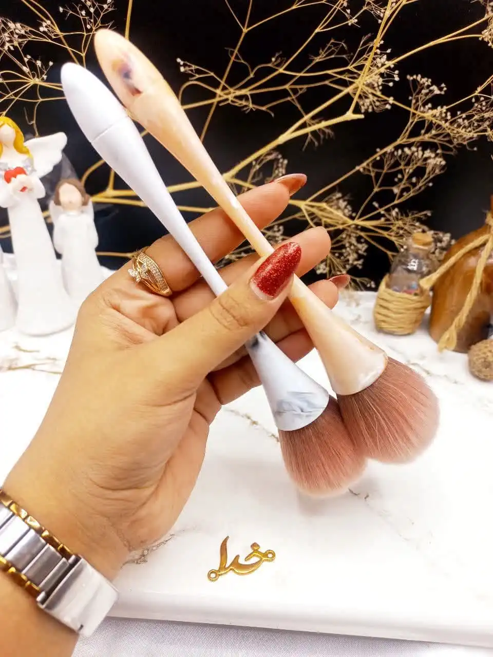 براش مناسب رژ گونه برند باتی BEAUTY کد YXJ118