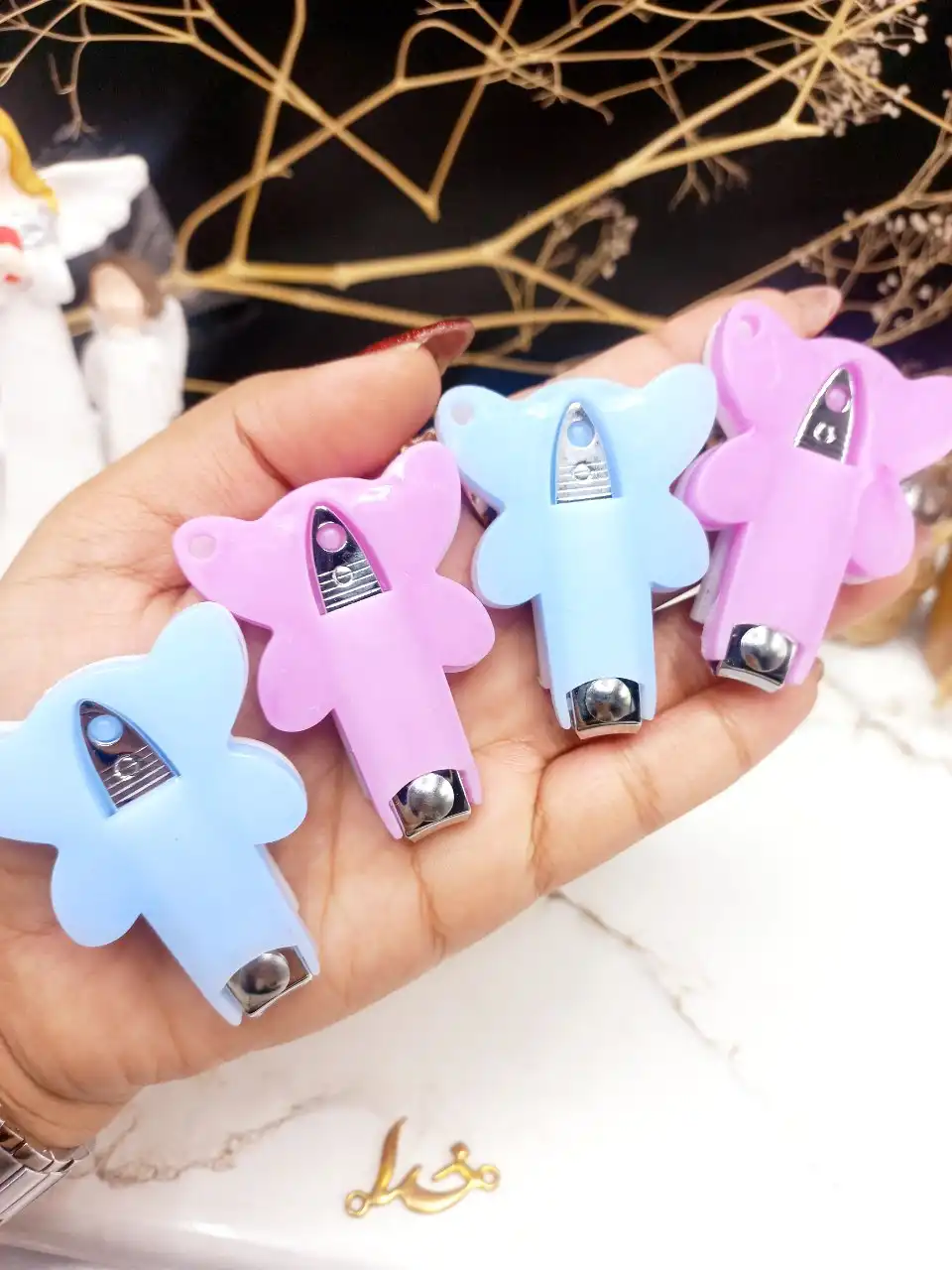 ناخن گیر دخترانه طرح عروسکی کد 007