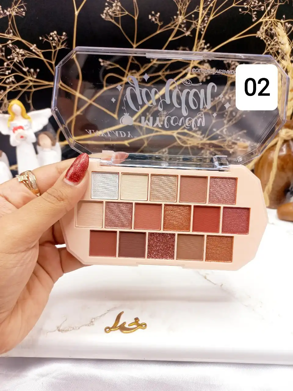 پالت سایه 16 رنگ آنالیدی کد 8154