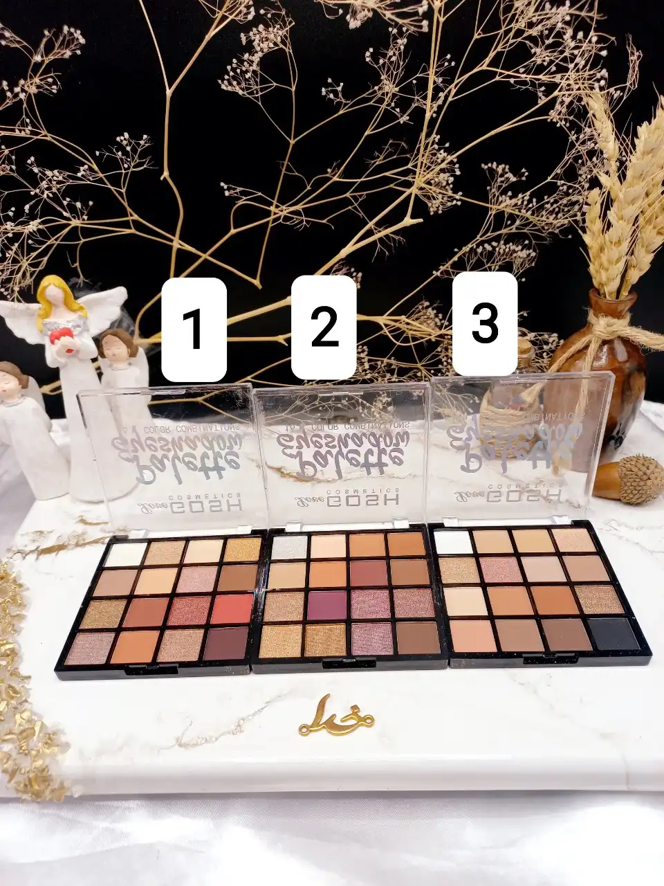 پالت سایه 16 رنگ برند لاو گاش LOVE GOSH کد 8097