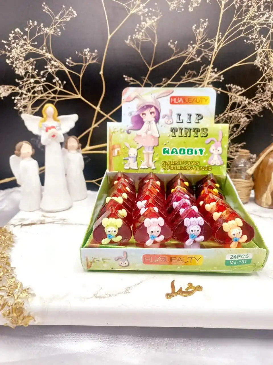 تینت لب فانتزی خرگوشی برند هیا بیوتی HUU BUEAUTY کد MJ_181