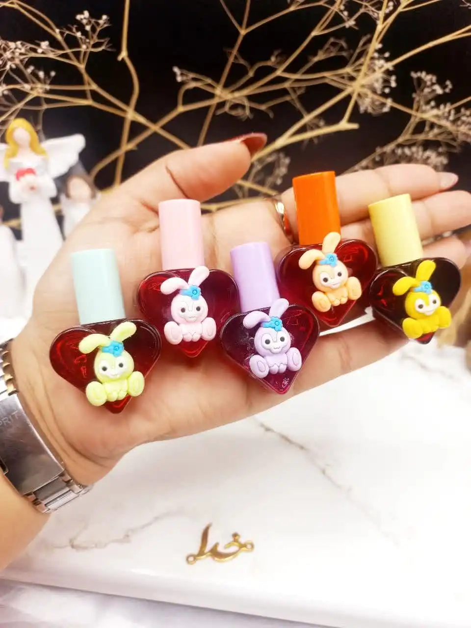 تینت لب فانتزی خرگوشی برند هیا بیوتی HUU BUEAUTY کد MJ_181