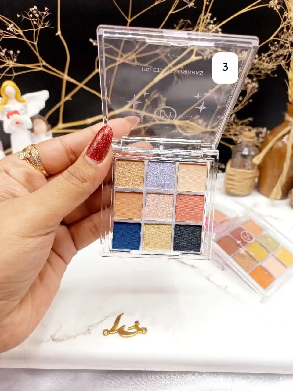 پالت سایه ۹ رنگ برند راین بوو RAINBOW کد MY8549