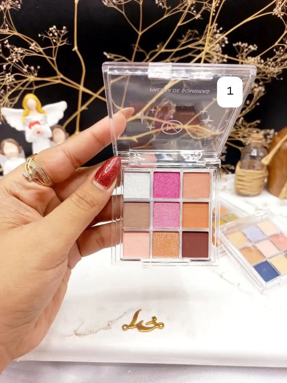 پالت سایه ۹ رنگ برند راین بوو RAINBOW کد MY8549