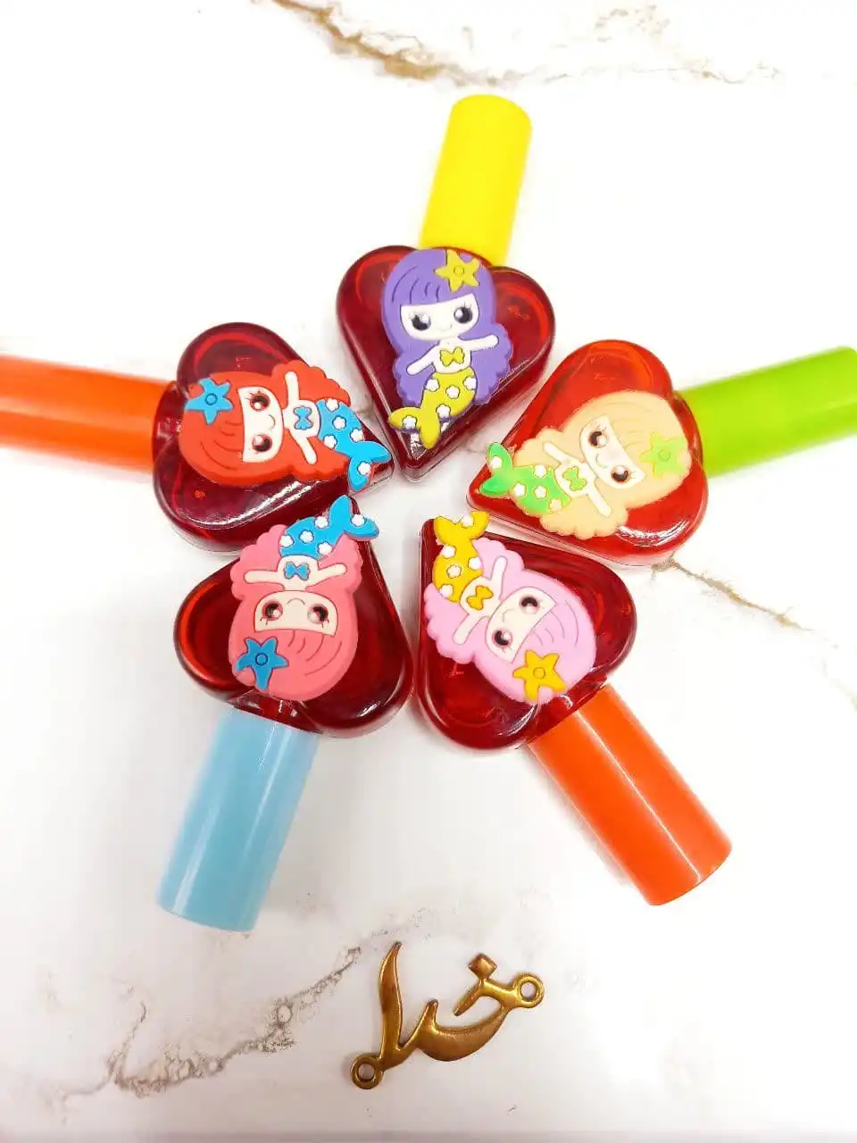 تینت لب طرح پری دریایی کد moc115