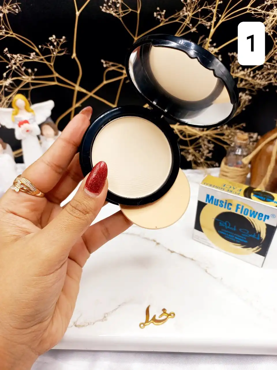 پنکک همراه با پد مخصوص برند موزیک فلاور Music Flower کد M3090