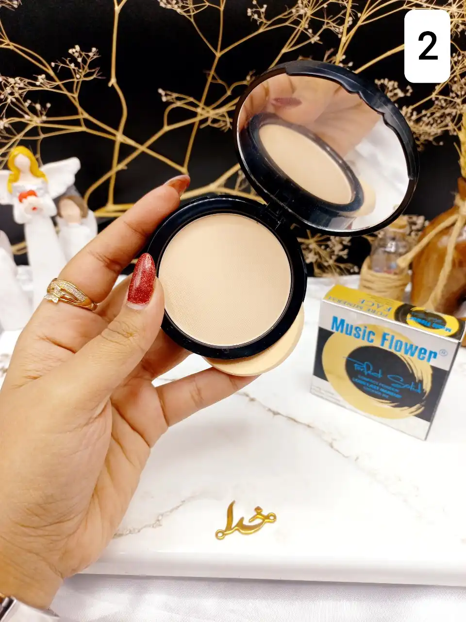 پنکک همراه با پد مخصوص برند موزیک فلاور Music Flower کد M3090