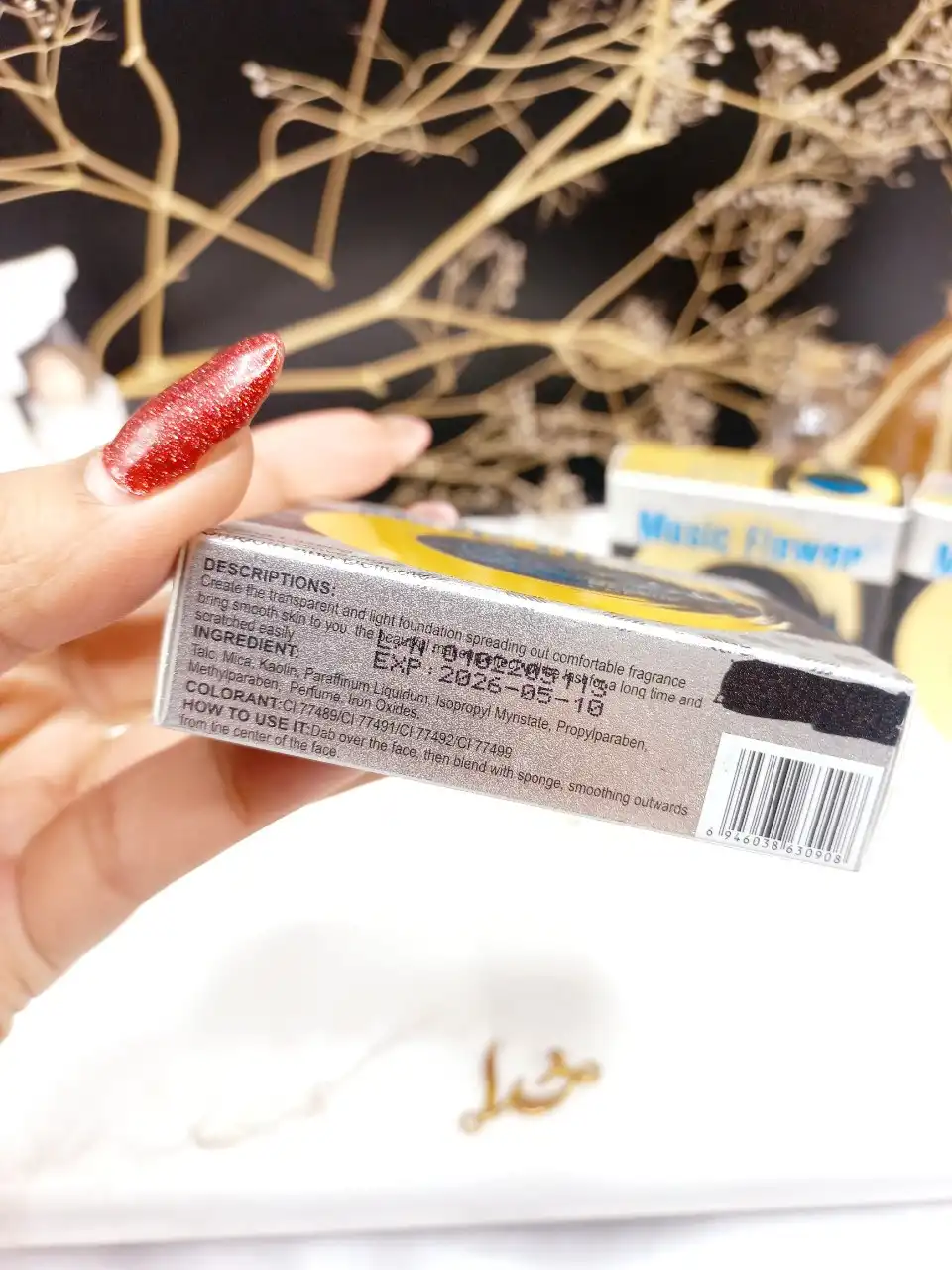 پنکک همراه با پد مخصوص برند موزیک فلاور Music Flower کد M3090