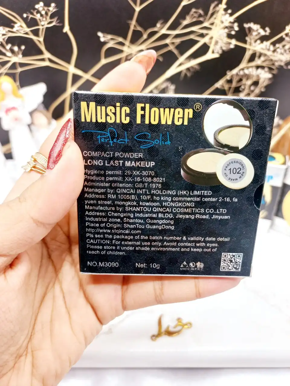 پنکک همراه با پد مخصوص برند موزیک فلاور Music Flower کد M3090