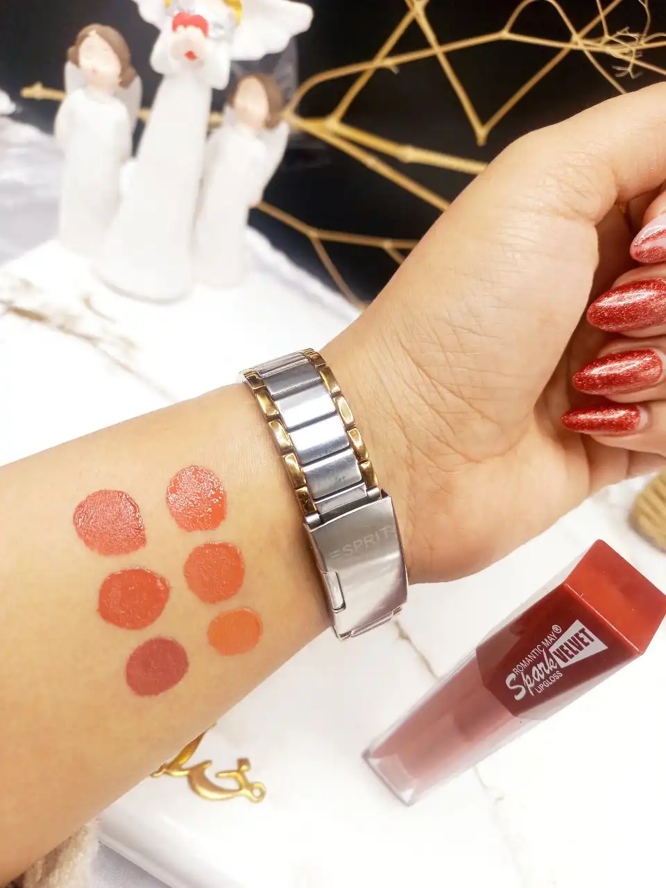 پک ۶ عددی رژ مایع برند رومانتیک مای ROMANTIC MAY کد YR_879NU