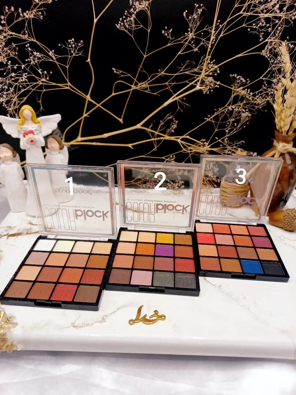 پالت سایه 16رنگ برند سون کول SEVENCOOL کد 6753