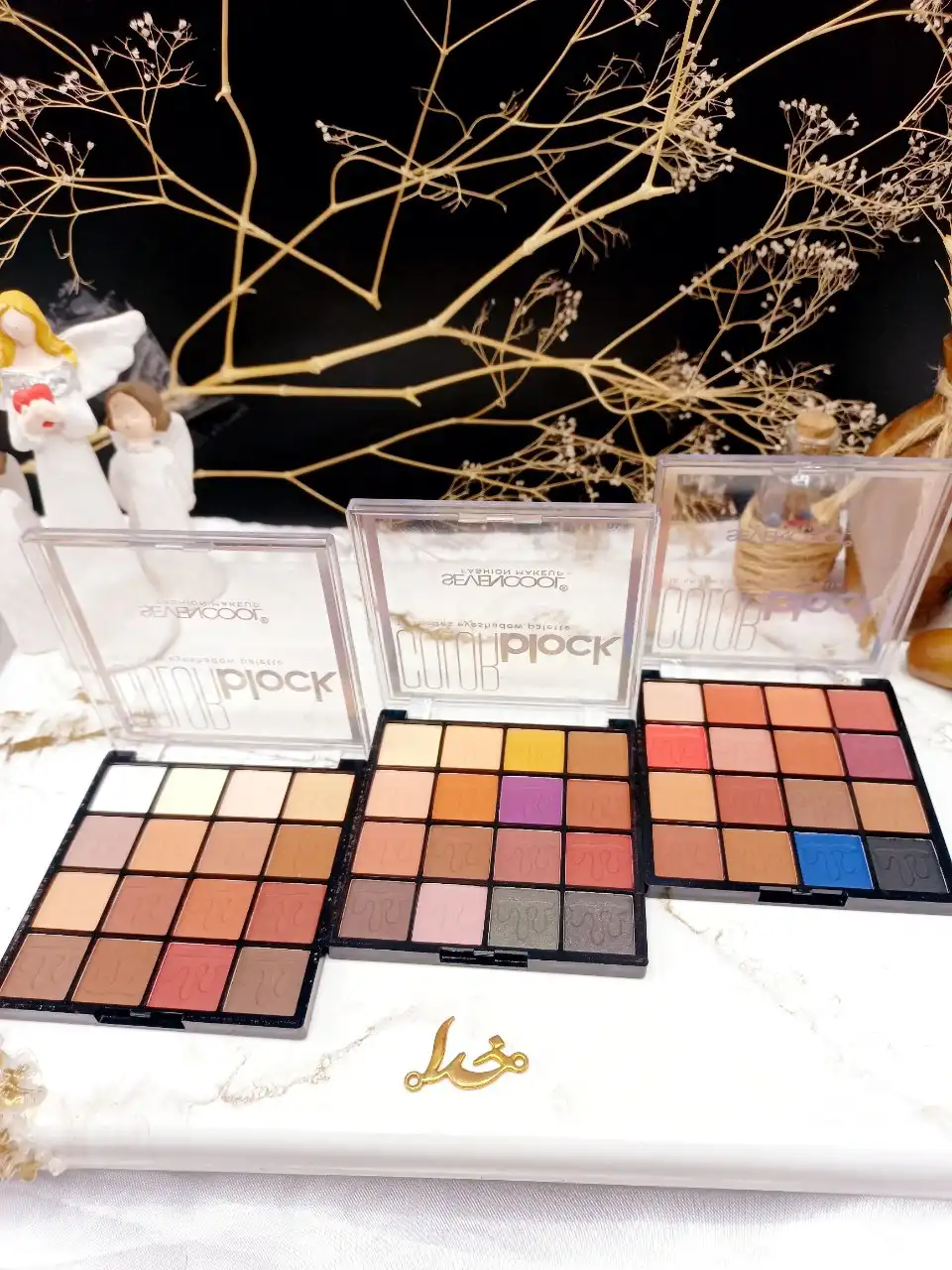 پالت سایه 16رنگ برند سون کول SEVENCOOL کد 6753