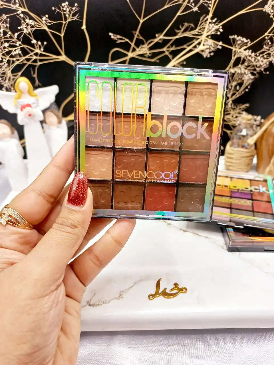پالت سایه 16رنگ برند سون کول SEVENCOOL کد 6753