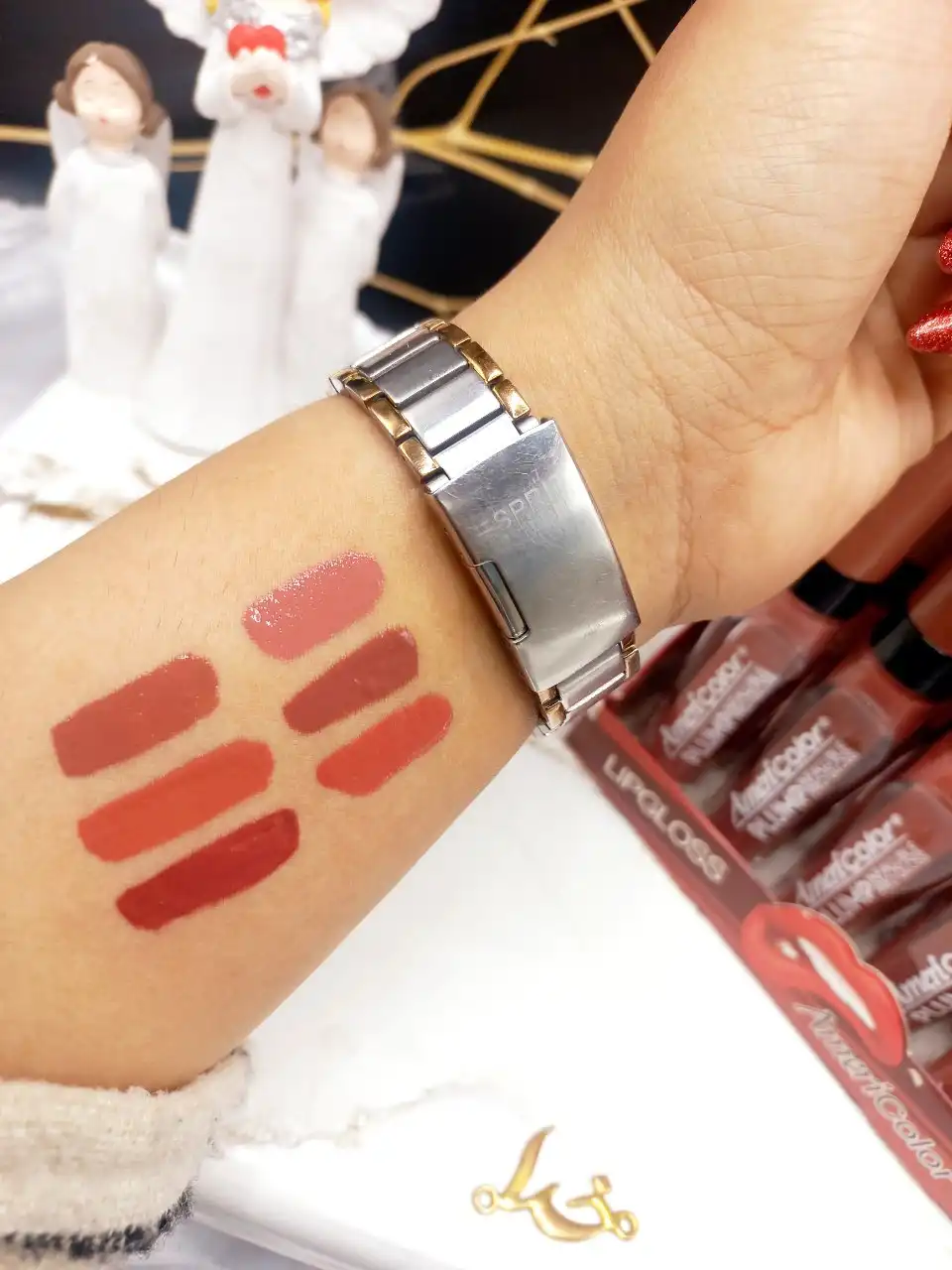 پک رژ ۶ عددی رژ مایع برند امری کالر AmeriColor کد YL2239