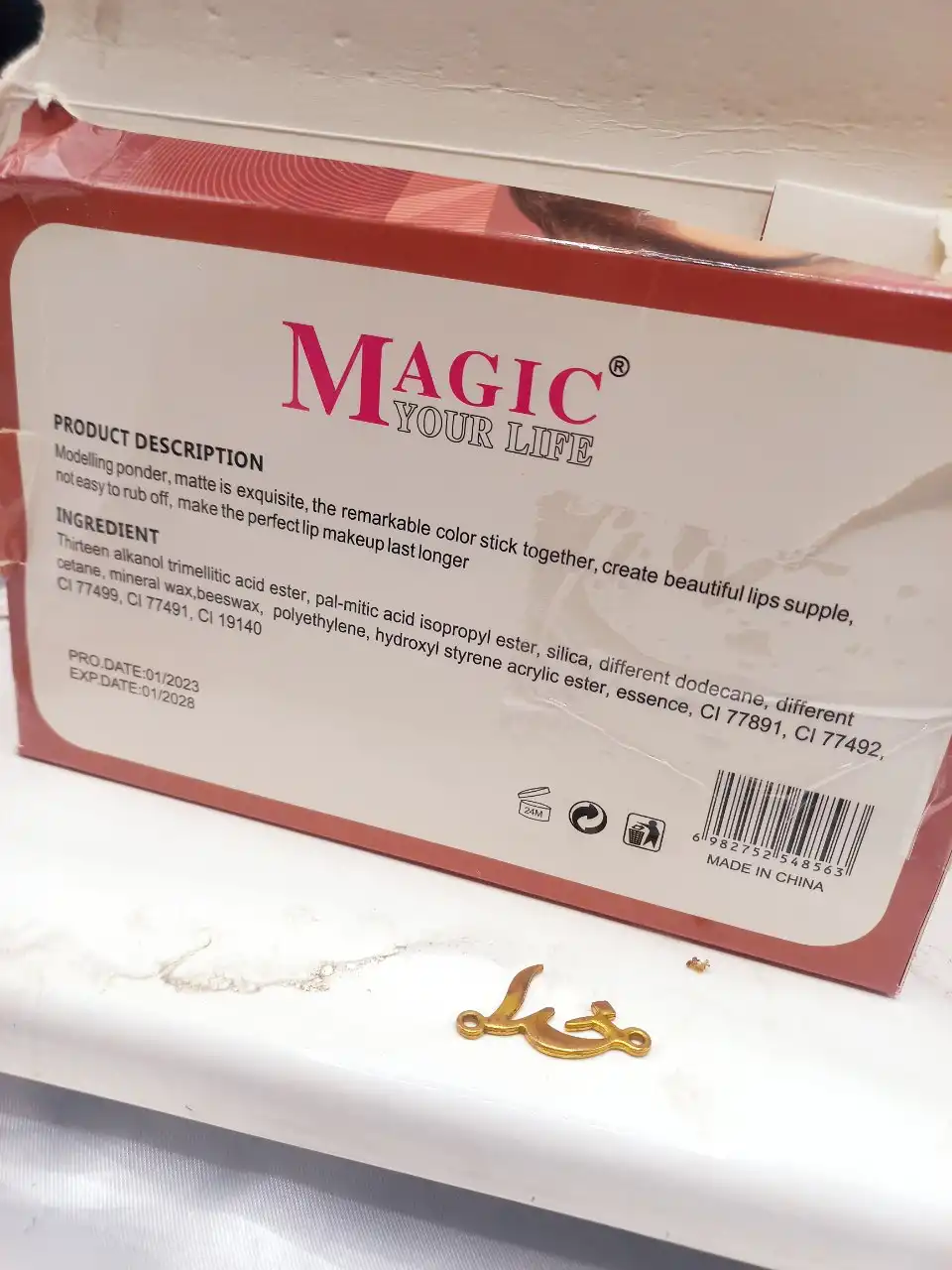 پک رژ مایع مات 8 عددی برند مجیک MAGIC کد LC856