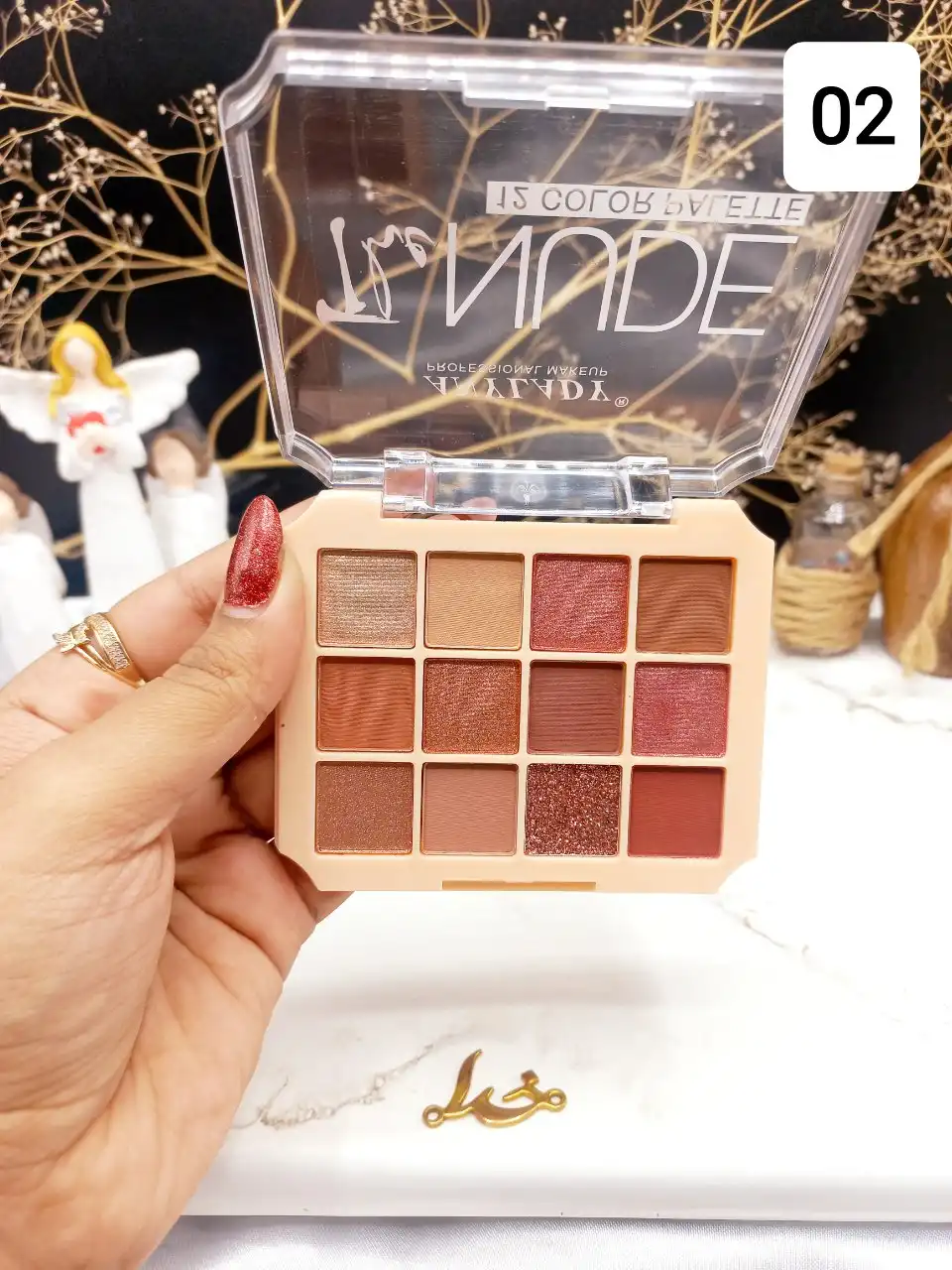 پالت سایه 12 رنگ نود برند آنالیدی ANYLADY کد 8215