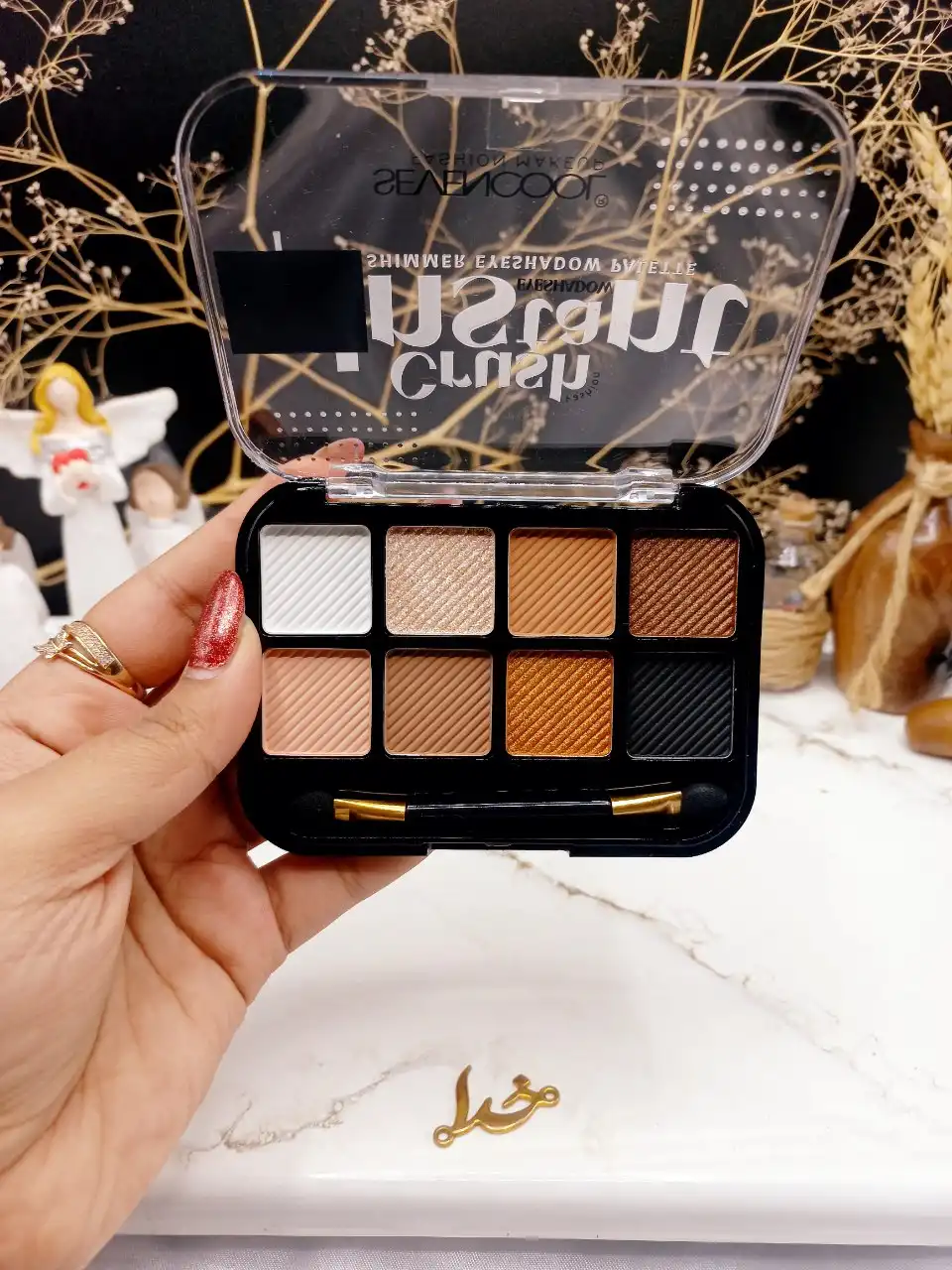 پالت سایه 8 رنگ برند سون کول SEVENCOOL کد 91000