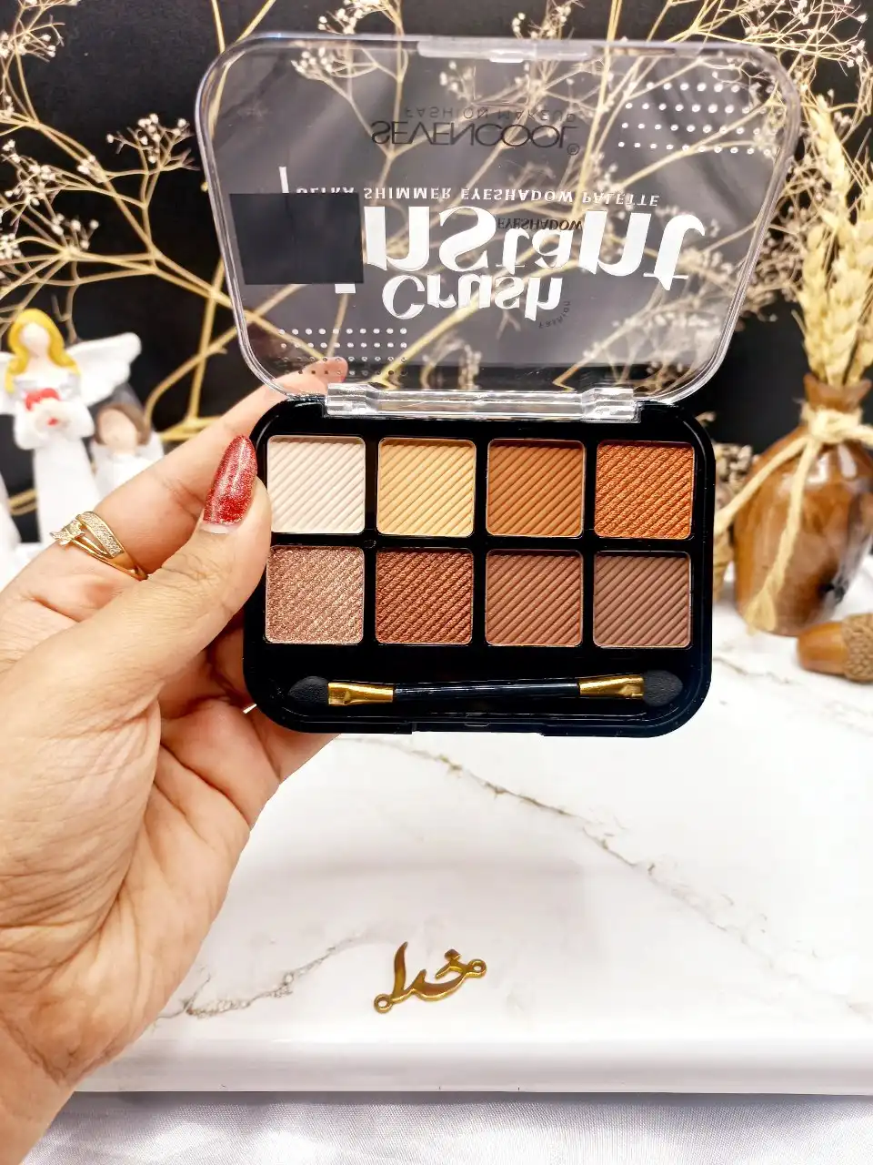 پالت سایه 8 رنگ برند سون کول SEVENCOOL کد 91000