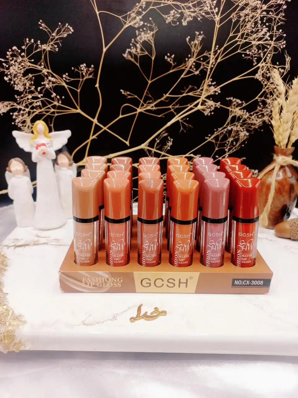 پک رژ مایع 6 عددی برند GCSH کد CX3008