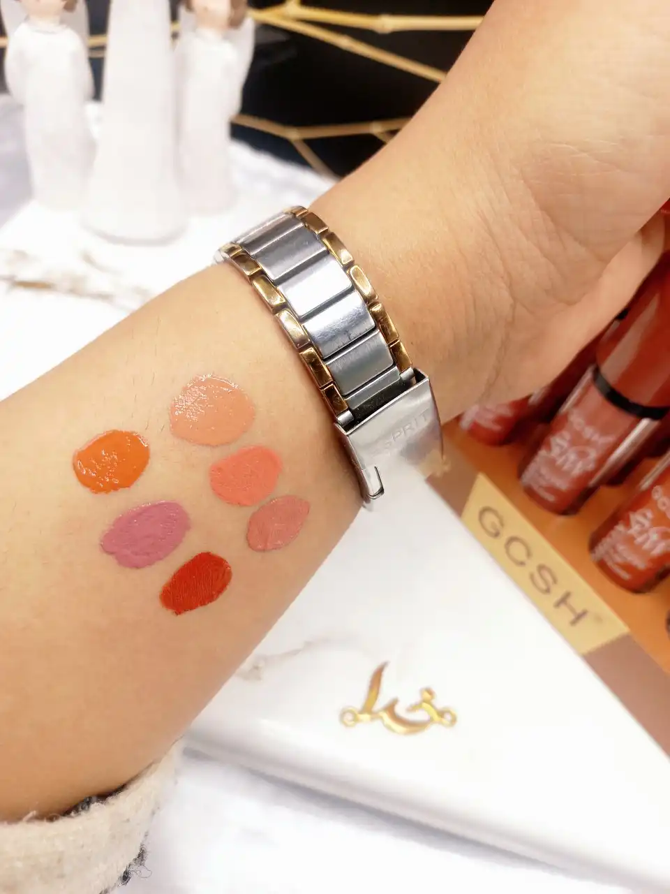 پک رژ مایع 6 عددی برند GCSH کد CX3008