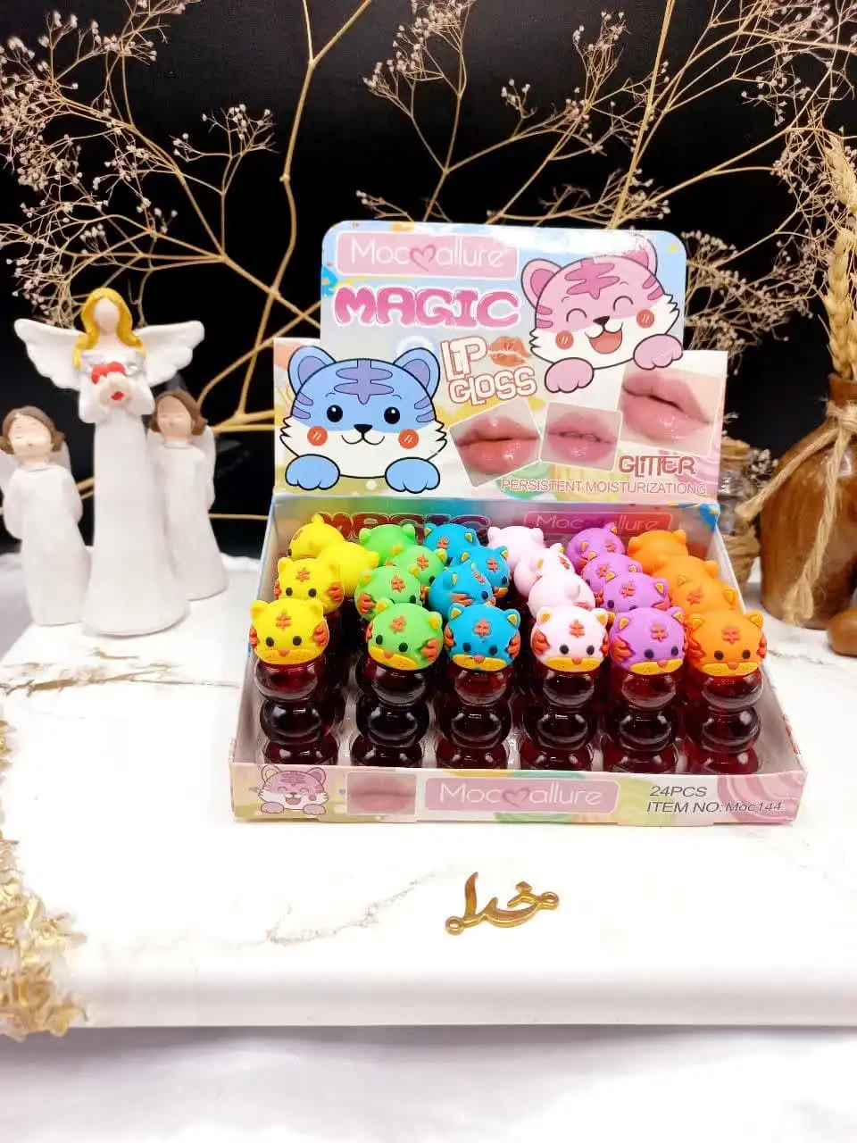 تینت لب فانتزی طرح ببر برند موکالر Mocallure کد Moc144