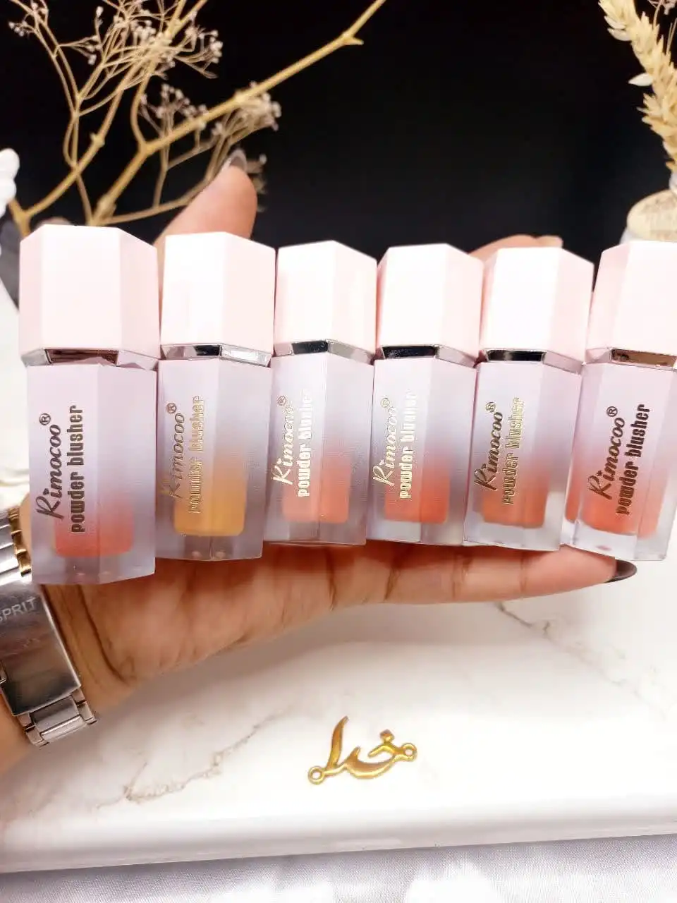 رژ گونه مایع پد دار برند ریمکو Rimocoo کد R1137